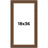 PosterPalooza | Panoramic Museum Black Picture Frame - UV Acrylic, Foam Board Backing, Hanging Hardware - 2 of 4