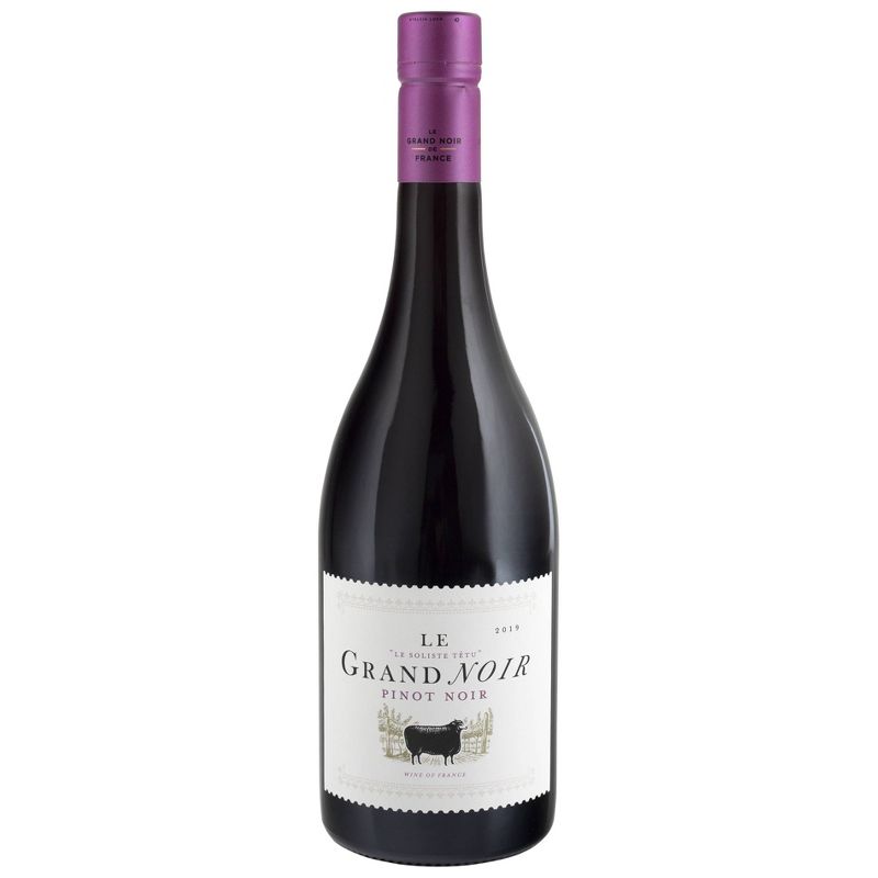 Le Grand Noir Pinot Noir Red Wine - 750ml Bottle, 1 of 4