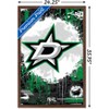 Trends International NHL Dallas Stars - Maximalist Logo 23 Framed Wall Poster Prints - 3 of 4