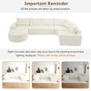 YOOCOZZ 139" Oversized Cloud Sectional Sofa Set with Deep Seat - 4 of 4