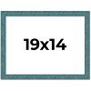 PosterPalooza | Simple Blue Picture Frame - UV Acrylic, Backing Board, Hanging Hardware Included - 2 of 4