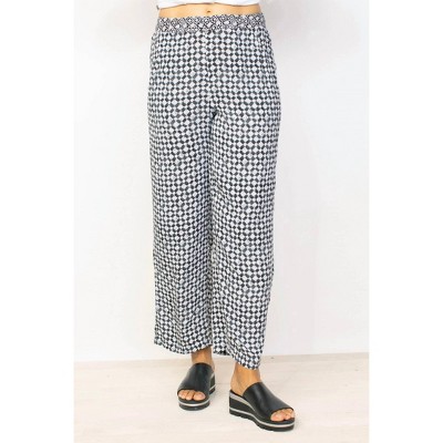 Women's Diamond Pattern Flood Pant - habitat XS