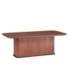 Coffee Table Walnut Wood Surface and Black Metel Feet - 3 of 4