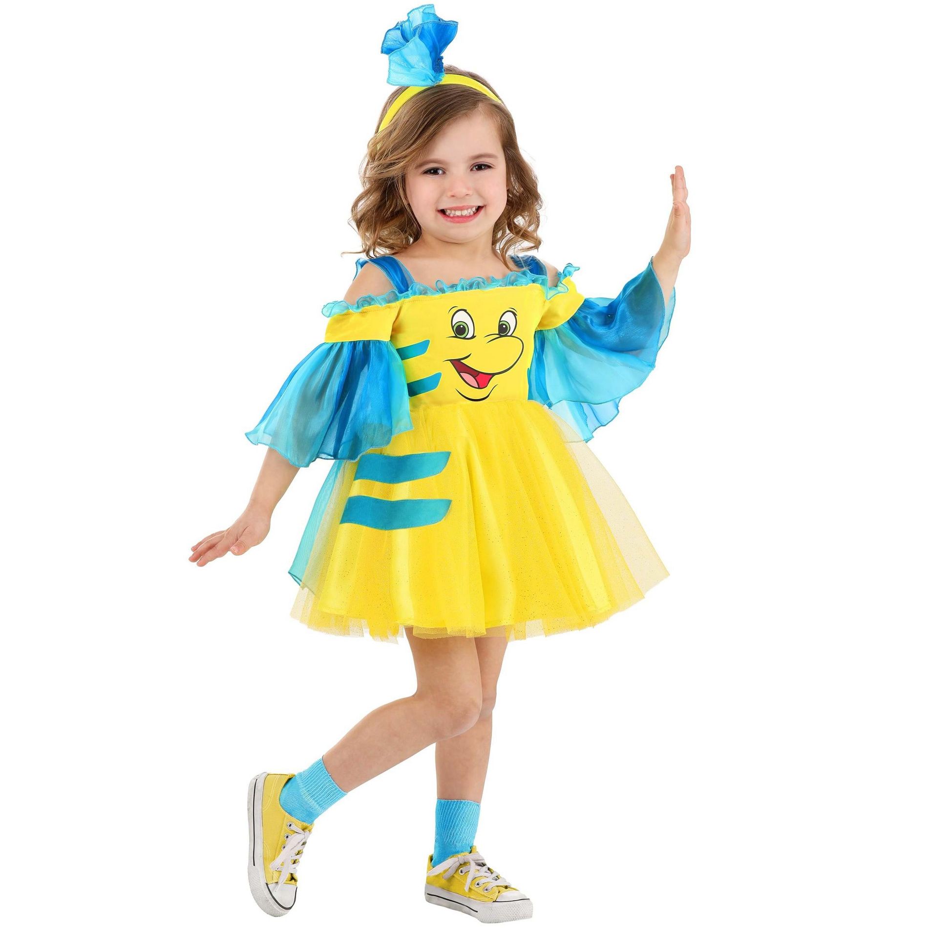 HalloweenCostumes.com Disney Flounder Costume Dress Toddlers