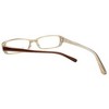 Jones New York J719 Designer Acetate Eye Glasses Frame in Brown Stripe/Demo Lens 134mm Frame/51mm Lens Width - 4 of 4