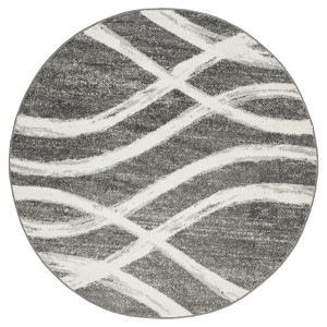 Adirondack Rug - Charcoal/Ivory - (6