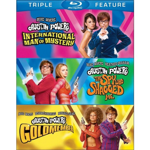 Austin Powers: International Man of Mystery/The Spy Who Shagged  Me/Goldmember (Blu-ray)