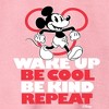 Boys' - Disney - Wake Up, Be Cool, Be Kind, Repeat Graphic Long Sleeve Fleece Sweatshirt - 2 of 4