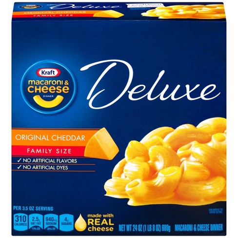 Kraft Family Size Deluxe Mac And Cheese 24 Oz : Target