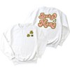 Simply Sage Market Women's Graphic Sweatshirt Lucky Mama Retro Clovers - 2 of 3