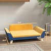 SKYONE Elevated Small Dog Sofa Bed with Plush Washable Cushion, Non-Slip Pads & Multilayer Support - 2 of 4