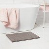 17"x24" Velveteen Grid Cushion Foam Bath Rug - Room Essentials™ - 2 of 4