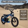 Electric Dirt Bike for Kids, 250W Electric Motorcycle, Electric Balance Bike for Ages 6-12, 3 Speed Settings, 16IN Off-Road Tires - 4 of 4