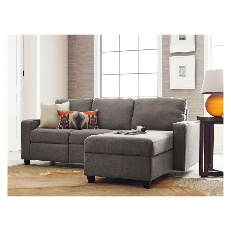 Palisades Reclining Sectional with Right Storage Chaise - Serta, 5 of 10