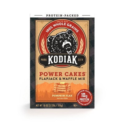 Kodiak Protein-Packed Flapjack & Waffle Mix Pumpkin Flax - 18oz