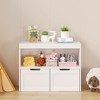 Dexmalle White Toy Storage Cabinet Organizer - 4 of 4