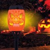 Spooky Halloween Flickering Flame Pathway LED Torch - Pumpkin - 4 of 4
