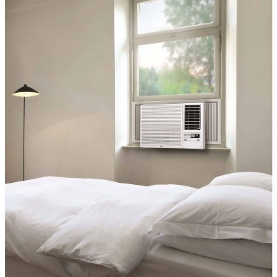 LG 23000 BTU White Window Air Conditioner with Heater and Remote