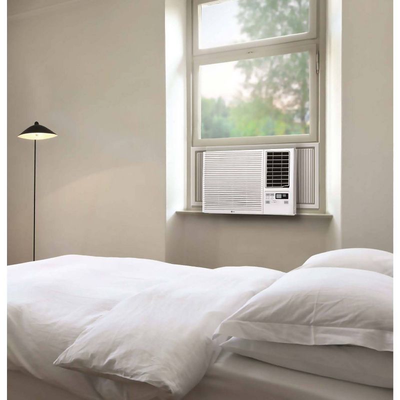 LG Electronics 23 000 BTU 230V Window Mounted Air Conditioner LW2416HR with 11,600 BTU Supplemental Heat Function, 3 of 4