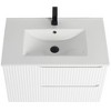 Citiscape Modern Bathroom Vanity with Textured Drawer Fronts - 3 of 4