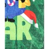 Despicable Me Minions Holiday Christmas Festive Time of Year Throw Blanket 46" x 60" Cozy Fleece Throw Blanket Bed Couch Multicolored - 3 of 4