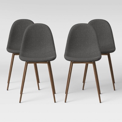 4pk Copley Upholstered Dining Chair Dark Gray - Project 62™