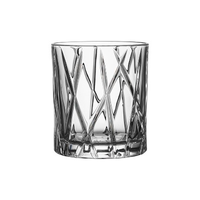 Orrefors City 8 Ounce Old Fashioned Glass, Set of 4
