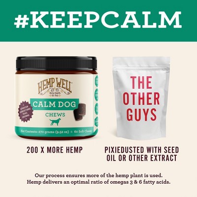 Hemp Well Organic Calming Dog Chews, 8 Count