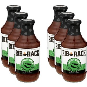 Rib Rack BBQ Sauce Hatch Chile - Case of 6 - 19 OZ - 1 of 2