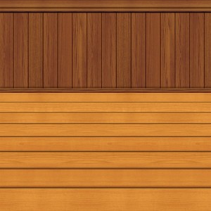 Beistle Insta-Theme Wood-Look Floor/Wainscoting Backdrop - 4 ft x 30 ft - Brown - 1 of 1
