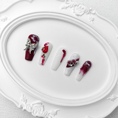 VYNXARIA Luxury Press-On Nails for Special Moments£¬Size M