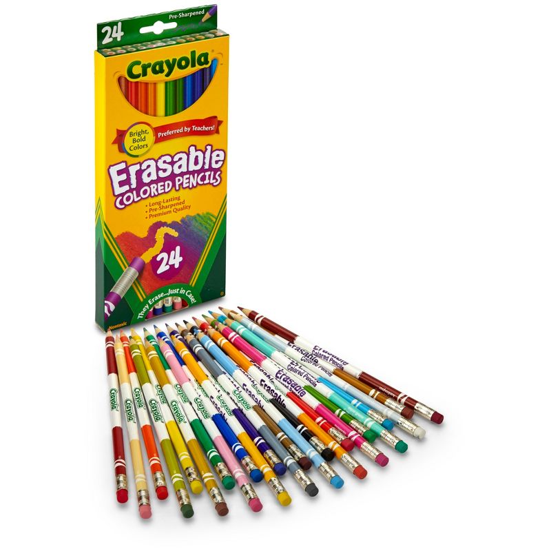 Crayola Erasable Colored Pencils 24ct, 3 of 5