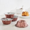 Cuisinart 4pc Bronze Color Mini Bundt Pan Set - CMBM-4BNTBZ: Nonstick Steel Bakeware, Even-Heating, Dishwasher-Safe - 3 of 4