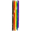 Adult Design By Humans Pride Rainbow Vertical Stripe By alphalezbean Tank Top - 2 of 2