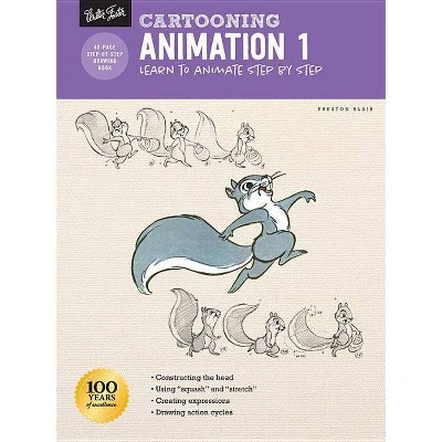 Cartooning: Animation 1 with Preston Blair - (How to Draw & Paint) (Paperback)