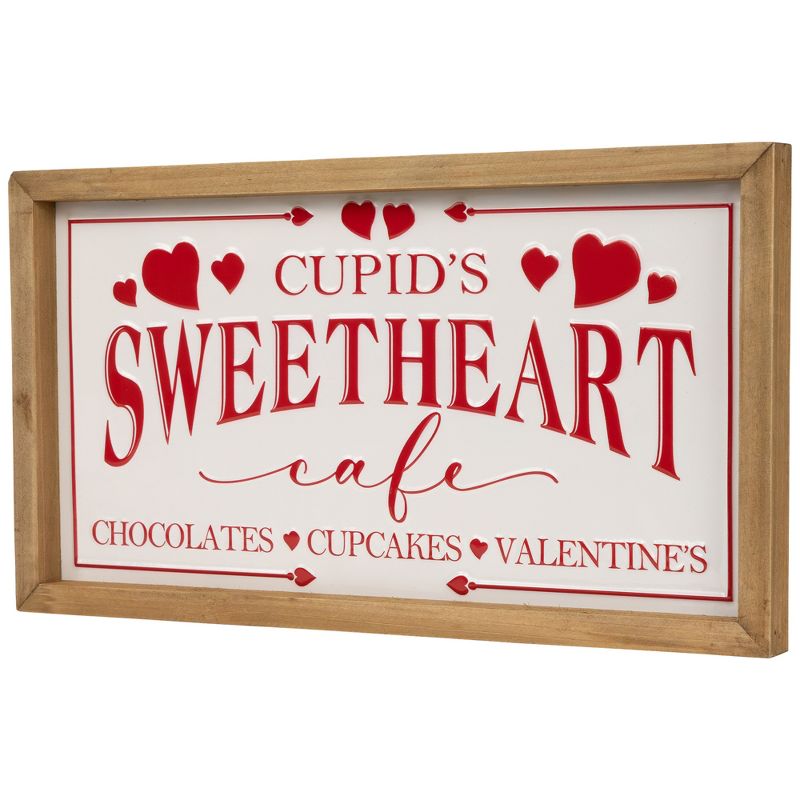 Northlight Cupid's Sweetheart Cafe Valentine's Day Framed Wall Sign - 15.75", 4 of 7