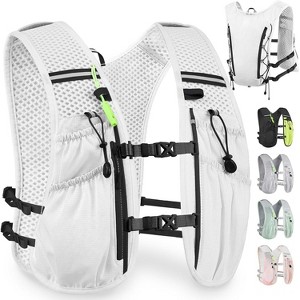 Hydration Running Vest, Lightweight Backpack Pack for Trail Running, Marathon, Hiking, Cycling - 1 of 4