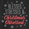 Juniors Womens Lost Gods Christmas Obsessed Sweatshirt - image 2 of 4