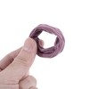 Unique Bargains Women Fashion Wide Hair Rope Colorful 5 Pcs - 4 of 4