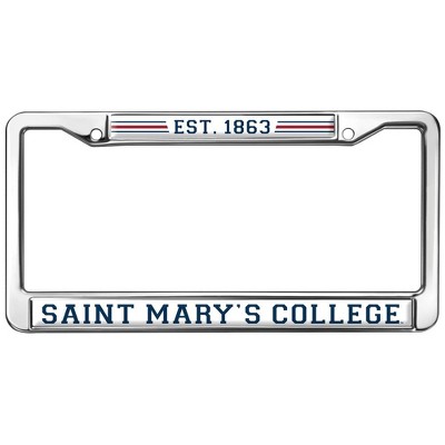 Saint Mary's College of California Full Size Standard License Plate Metal Frame