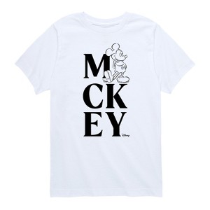 Boys' - Disney - Mickey Mouse Short Sleeve Graphic T-Shirt - 1 of 4