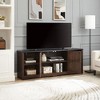 Farmhouse TV Stand, Home Entertainment Center, Media TV Stands, Console Table, Rustic Entertainment Console Stand - image 2 of 4