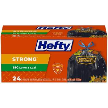  Hefty Small Garbage Bags, Flap Tie, Lavender & Sweet Vanilla  Scent, 4 Gallon, 26 Count : Health & Household