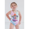 Powerpuff Girls Blossom Bubbles Buttercup One Piece Bathing Suit Toddler - image 2 of 4