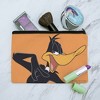 Looney Tunes Daffy Duck Makeup Cosmetic Bag Organizer Pouch - 2 of 4