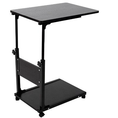 Mind Reader Adjustable Height Laptop Desk, Black