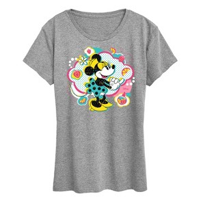 Women's - Disney - Minnie Pop Cloud Short Sleeve Graphic T-Shirt - 1 of 4