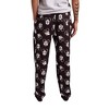 Disney Mickey Mouse Character Heads All-Over Print Men's Black Sleep Pajama Pants - 4 of 4