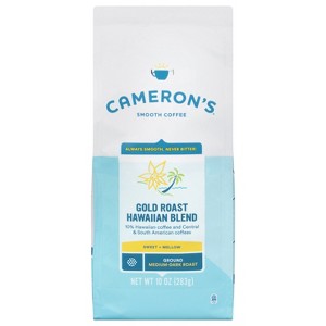 Cameron's coffee Gold Roast Hawaiian Ground - Case of 6 - 10 oz - 1 of 1