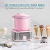 Nostalgia 2 Qt Stainless Steel Ice Cream Maker - 2 of 4